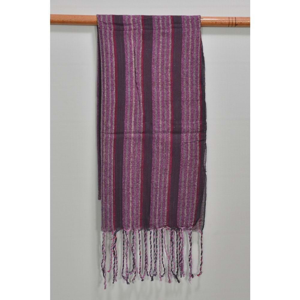 El Dokuması Kadın Ham İpek Fular