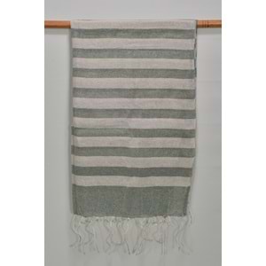 El Dokuması Kadın Ham İpek Şal