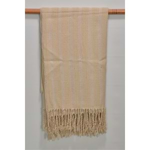 El Dokuması Kadın Ham İpek Şal